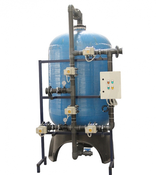 FRP TANKLI YÜZEY BORULAMALI KUM FİLTRE SİSTEMLERİ 1