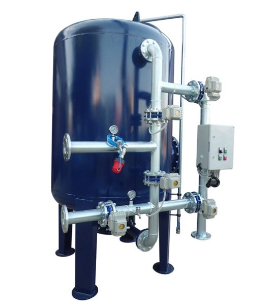 EPOKSİ BOYALI ST-37 TANKLI YÜZEY BORULAMALI AKTİF KARBON FİLTRE SİSTEMLERİ  1